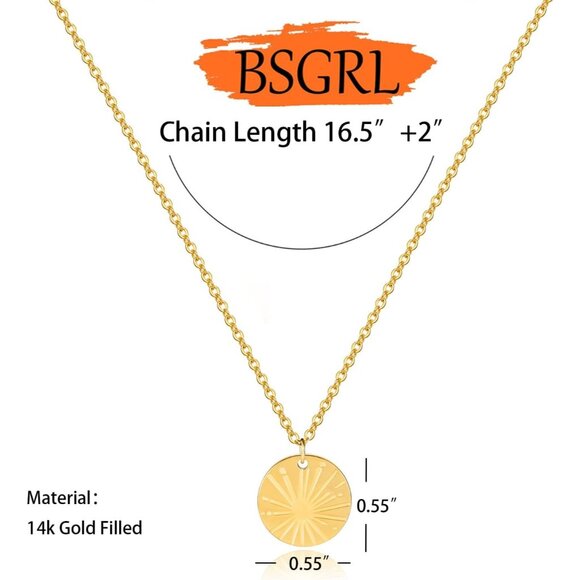 ⚡Sun Moon Sunlight Evil Eye Infinity Italian Horn Softball Compass elegant - Picture 5 of 7